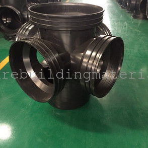 PE Manhole for Rainwater 4*90 Degree Inspection Chamber